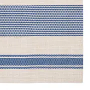 LUGAR AMERICANO 45 CM X 30 CM CÂNION - BEGE/AZUL CLARO - Foto 2