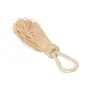 ARGOLA PARA GUARDANAPO COM 4 TASSEL - NATURAL - Foto 2