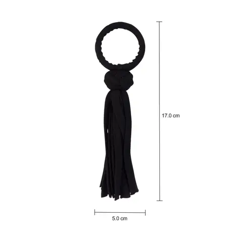 Imagem com medidas do produto ARGOLA PARA GUARDANAPO CONJUNTO COM 4 PEÇAS FRINGE