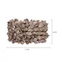 ARGOLA PARA GUARDANAPO CONJUNTO COM 4 PEÇAS CONCHAS - NATURAL - Foto 3