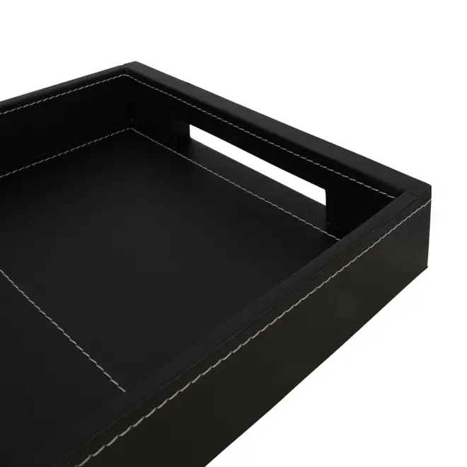 BANDEJA 37 CM X 25 CM CHAT - PRETO - Foto 4