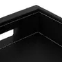 BANDEJA 37 CM X 25 CM CHAT - PRETO - Foto 5