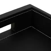 BANDEJA 37 CM X 25 CM CHAT - PRETO - Foto 5