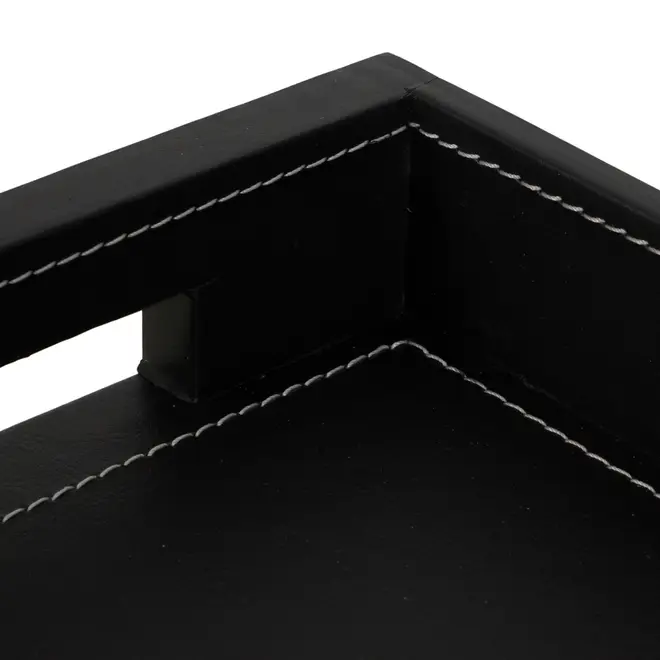 BANDEJA 37 CM X 25 CM CHAT - PRETO - Foto 5