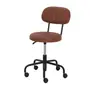 CADEIRA HOME OFFICE DINER - PRETO/WHISKY - Foto 1