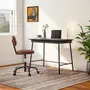 CADEIRA HOME OFFICE DINER - PRETO/WHISKY - Foto 6