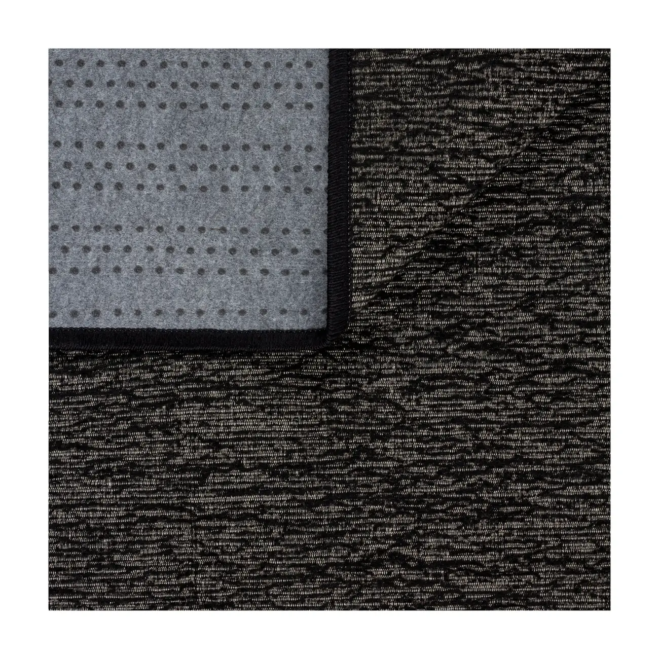 TAPETE 1,40 M X 2 M TIBET - PRETO/BEGE - Foto 5