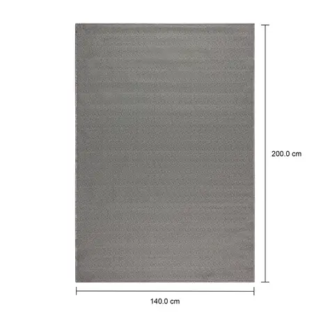 Imagem com medidas do produto TAPETE 1,40 M X 2 M TIBET
