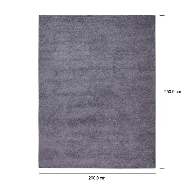 TAPETE 2 M X 2,50 M MADISON - CINZA - Foto 5