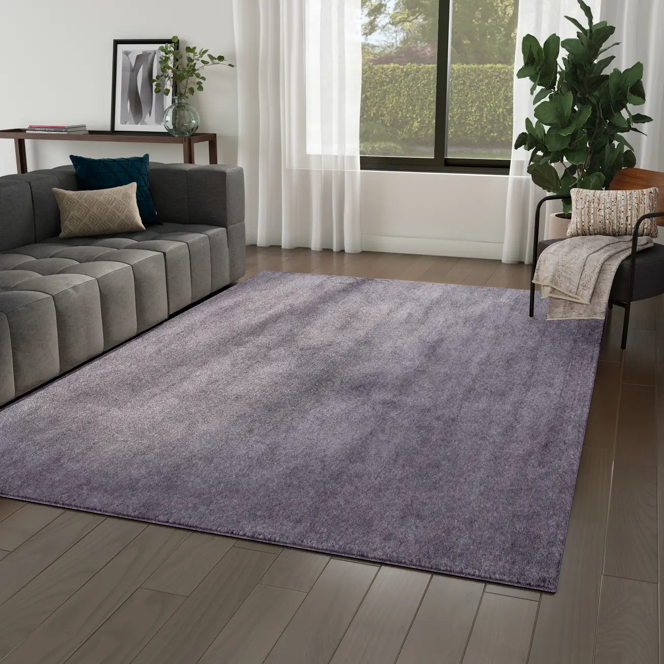 TAPETE 2 M X 2,50 M MADISON - CINZA - Foto 6