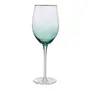 TAÇA ÁGUA/VINHO 545 ML EMERALD - DOURAD/VERDE - Foto 2
