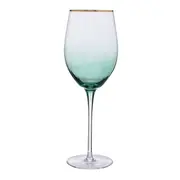 TAÇA ÁGUA/VINHO 545 ML EMERALD - DOURAD/VERDE - Foto 2