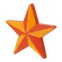 ADORNO ESTRELA 11 CM COLORFUN XMAS - SORBET DE MANGA/VERMELHO - Foto 2