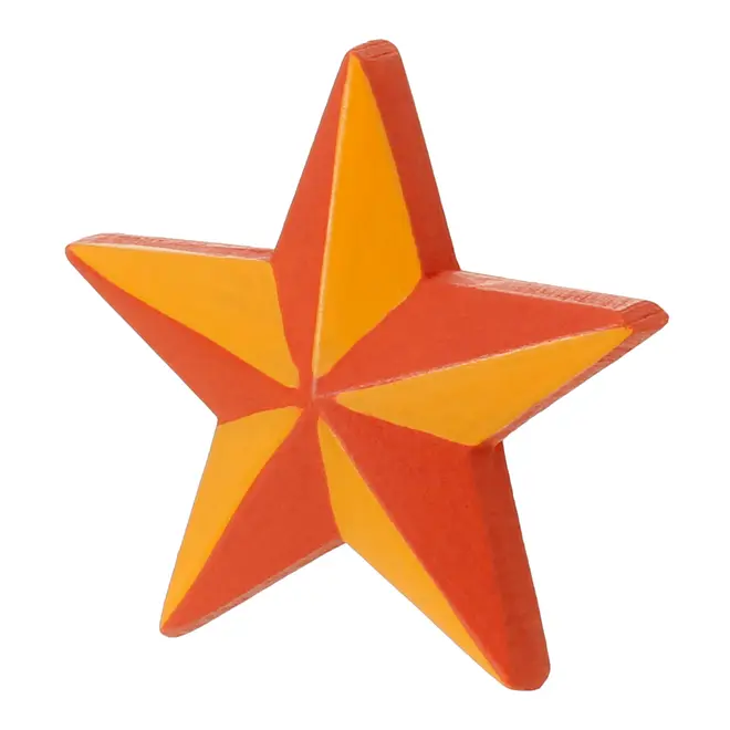 ADORNO ESTRELA 11 CM COLORFUN XMAS - SORBET DE MANGA/VERMELHO - Foto 2