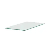 KIT COM 5 PRATELEIRAS PARA ESTANTE 4 MM X 60 CM X 30 CM THE GRID - INCOLOR - Foto 14