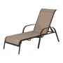 CHAISE LONGUE SUN - CAFÉ/CAMELO - Foto 1