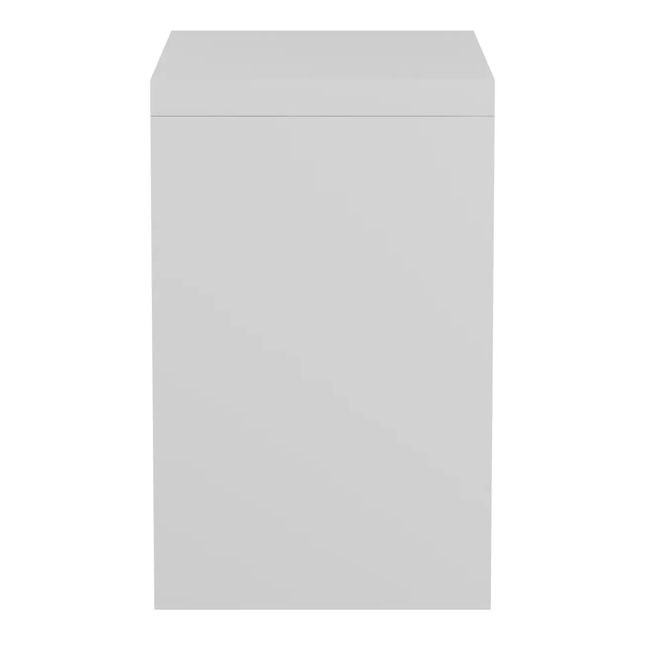 MESA DE CABECEIRA 2 GAVETAS VOGAN - BRANCO BRILHANTE - Foto 3