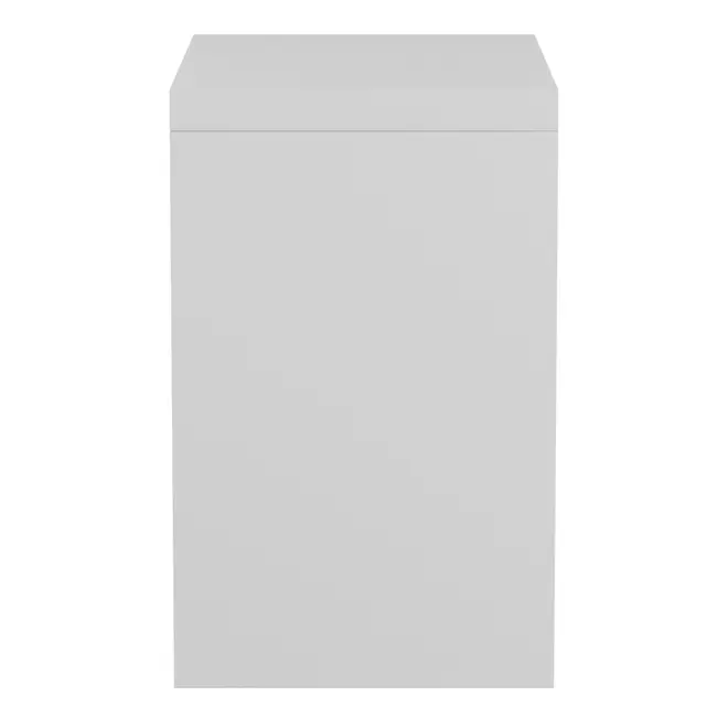 MESA DE CABECEIRA 2 GAVETAS VOGAN - BRANCO BRILHANTE - Foto 3