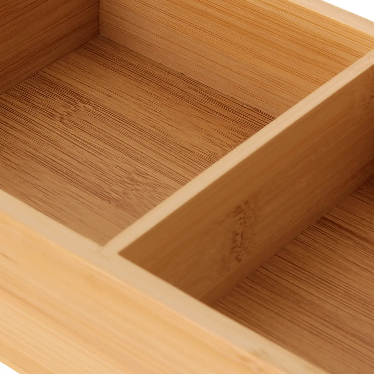 ORGANIZADOR 38 CM X 15 CM 3 DIVISÓRIAS BAMBOO - BAMBU - Foto 6