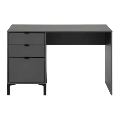 ESCRIVANINHA 2 GAVETAS/1 PORTA 1,20 M X 60 CM SLEEK