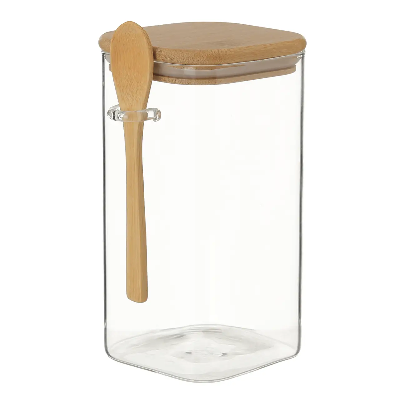 POTE 1,3 L BAMBOO BORO - INCOLOR/BAMBU - Foto 2