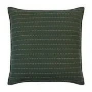 CAPA PARA ALMOFADA 45 CM X 45 CM DONOVAN - MUSGO/CAMELO - Foto 1