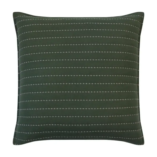 CAPA PARA ALMOFADA 45 CM X 45 CM DONOVAN - MUSGO/CAMELO - Foto 1