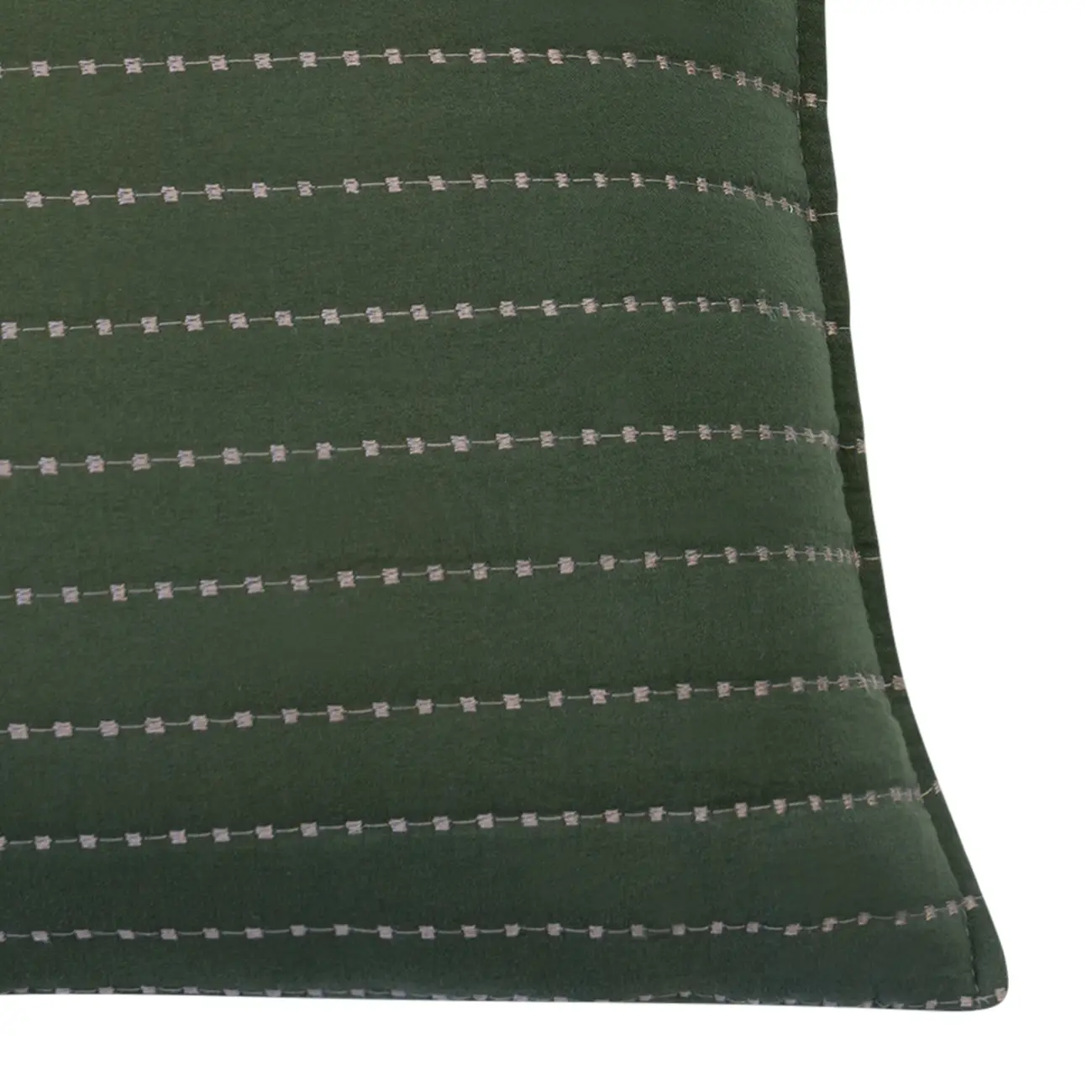 CAPA PARA ALMOFADA 45 CM X 45 CM DONOVAN - MUSGO/CAMELO - Foto 2