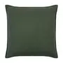 CAPA PARA ALMOFADA 45 CM X 45 CM DONOVAN - MUSGO/CAMELO - Foto 3