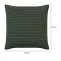 CAPA PARA ALMOFADA 45 CM X 45 CM DONOVAN - MUSGO/CAMELO - Foto 4