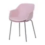 OLSEN CADEIRA C/BRAÇOS - GRAFITE/QUARTZO ROSA - Foto 1
