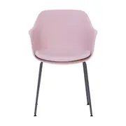 OLSEN CADEIRA C/BRAÇOS - GRAFITE/QUARTZO ROSA - Foto 2