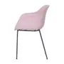 OLSEN CADEIRA C/BRAÇOS - GRAFITE/QUARTZO ROSA - Foto 3