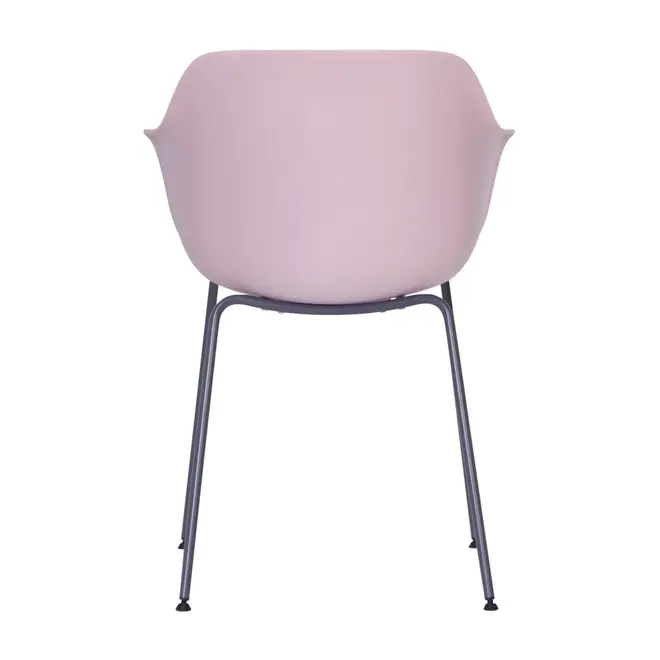 OLSEN CADEIRA C/BRAÇOS - GRAFITE/QUARTZO ROSA - Foto 4