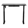 MESA REGULÁVEL ELÉTRICA 1,20 M X 60 CM ERGO - PRETO/PRETO - Foto 7