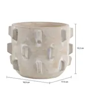CACHEPÔ 15 CM BETON CLIMB - KONKRET - Foto 3