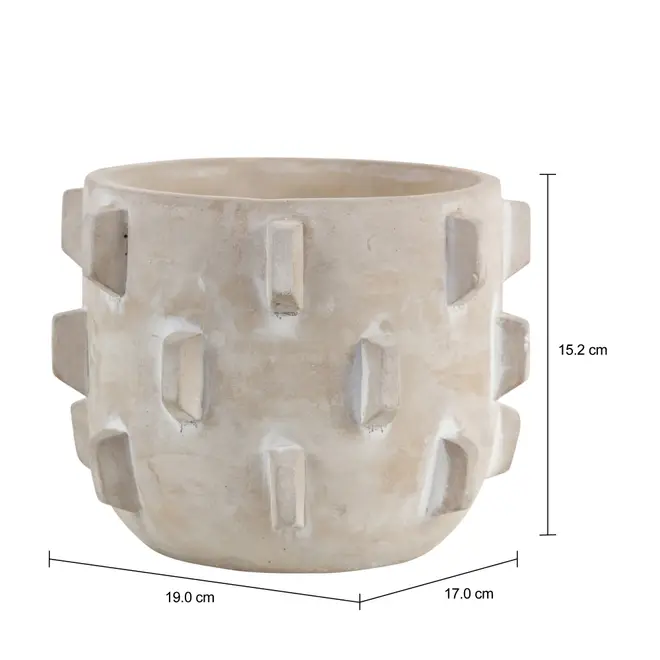 CACHEPÔ 15 CM BETON CLIMB - KONKRET - Foto 3
