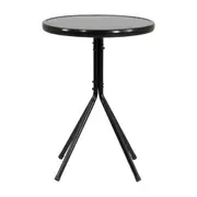 CAPRI CONJUNTO PARA JARDIM C/3 PEÇAS - PRETO/PRETO - Foto 6