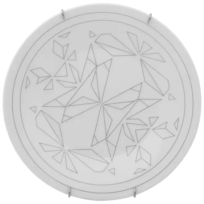 SUPORTE DE PRATO PARA PAREDE PEQUENO WALLPLATE - INOX - Foto 3