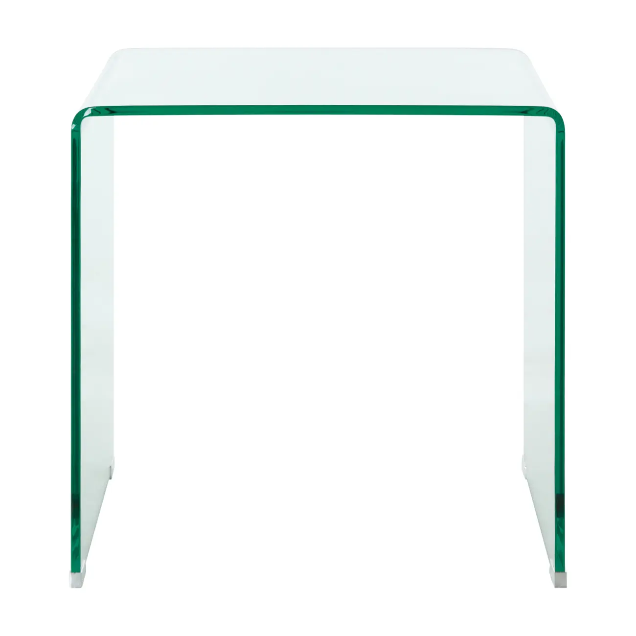 MESA LATERAL 56 CM X 56 CM INGLASS - INCOLOR - Foto 1