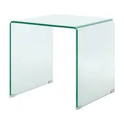MESA LATERAL 56 CM X 56 CM INGLASS - INCOLOR - Foto 2