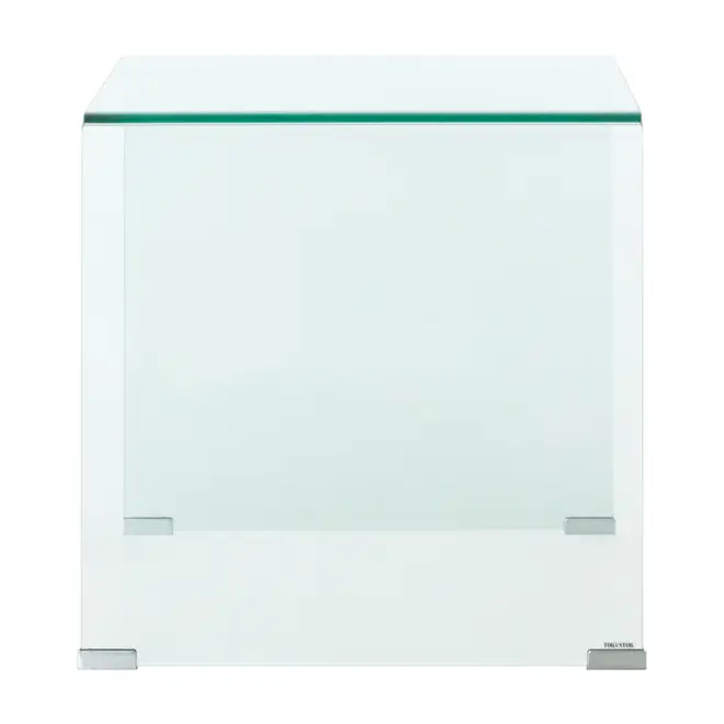 MESA LATERAL 56 CM X 56 CM INGLASS - INCOLOR - Foto 3