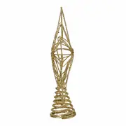 PONTEIRA ESTRELA FINE FESTIVITY 23 CM - OURO - Foto 3