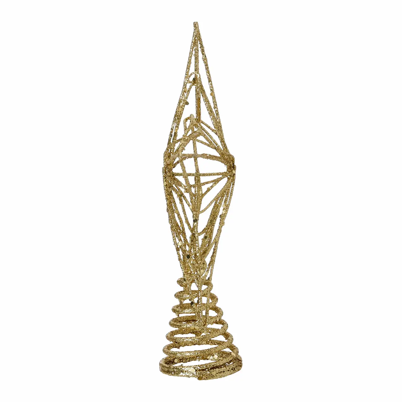 PONTEIRA ESTRELA FINE FESTIVITY 23 CM - OURO - Foto 3