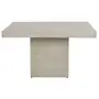 MESA DE JANTAR 1,35 M X 1,35 M BETON RESIN - KONKRET - Foto 1