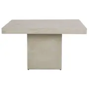 MESA DE JANTAR 1,35 M X 1,35 M BETON RESIN - KONKRET - Foto 1