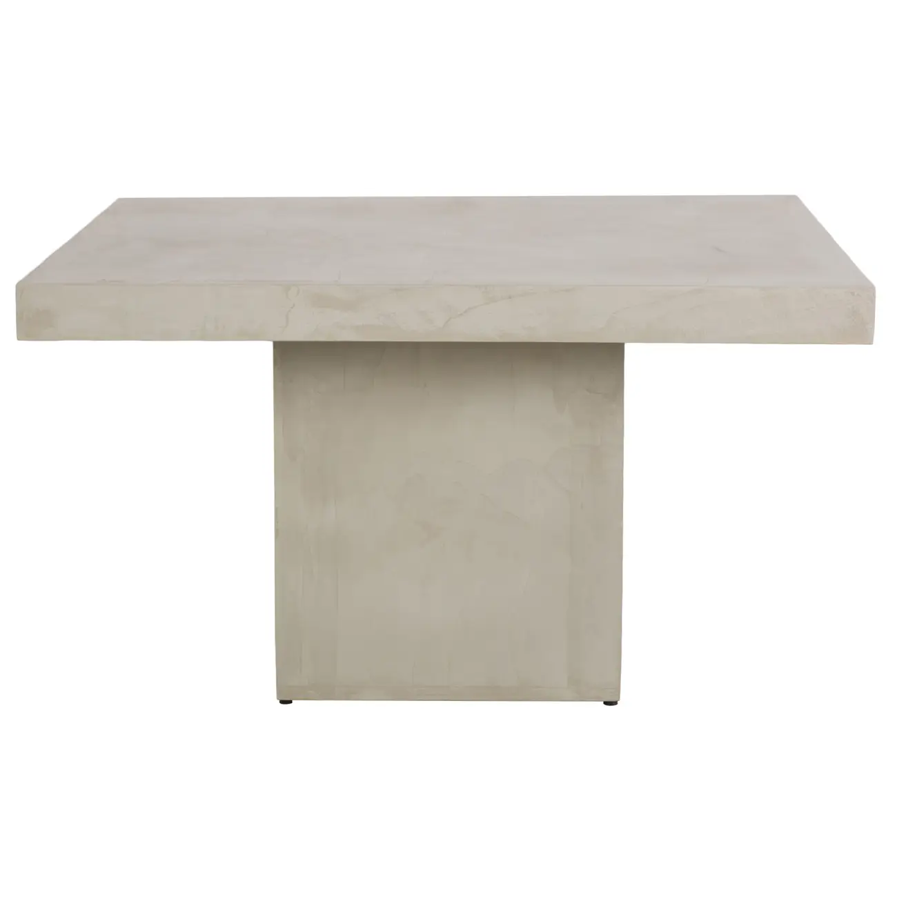 MESA DE JANTAR 1,35 M X 1,35 M BETON RESIN - KONKRET - Foto 1