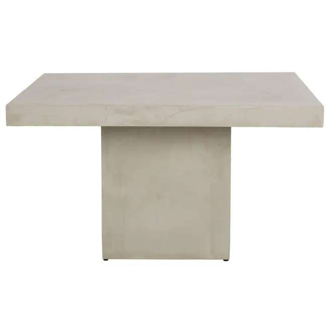 MESA DE JANTAR 1,35 M X 1,35 M BETON RESIN - KONKRET - Foto 1