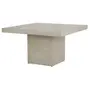 MESA DE JANTAR 1,35 M X 1,35 M BETON RESIN - KONKRET - Foto 2