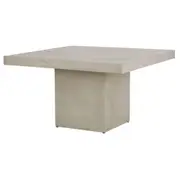 MESA DE JANTAR 1,35 M X 1,35 M BETON RESIN - KONKRET - Foto 2